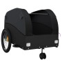 Fahrradanhänger aus schwarzem Eisen 45 kg von , Fahrradanhänger - Ref: Foro24-94150, Preis: 88,44 €, Rabatt: %