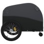 Fahrradanhänger aus schwarzem Eisen 45 kg von , Fahrradanhänger - Ref: Foro24-94150, Preis: 88,44 €, Rabatt: %
