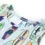Weiches blaues ärmelloses Kinder-T-Shirt Melange 104 von , Kinder-T-Shirts - Ref: Foro24-11775, Preis: 8,32 €, Rabatt: %