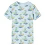Hellblauer Kurzarm-Kinderpyjama 92 von , Kinderhosen - Ref: Foro24-11859, Preis: 11,24 €, Rabatt: %