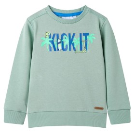 Sudadera infantil caqui claro 116