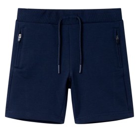 Pantalón corto infantil azul marino 92