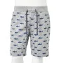 Pantalones cortos infantiles con cordón caqui claro mélange 92 de , Pantalones de niños - Ref: Foro24-12329, Precio: 10,09 €,...