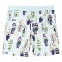 Children's shorts with drawstring soft blue mélange 140 by , kids pants - Ref: Foro24-11833, Price: 10,90 €, Discount: %