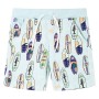 Children's shorts with soft blue mélange drawstring 116 by , kids pants - Ref: Foro24-11831, Price: 11,02 €, Discount: %