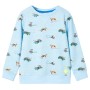 Children's sweatshirt light blue mélange 140 by , Kids T-shirts - Ref: Foro24-11903, Price: 13,01 €, Discount: %