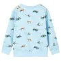 Kinder-Sweatshirt Hellblau Melange 140 von , Kinder-T-Shirts - Ref: Foro24-11903, Preis: 12,86 €, Rabatt: %