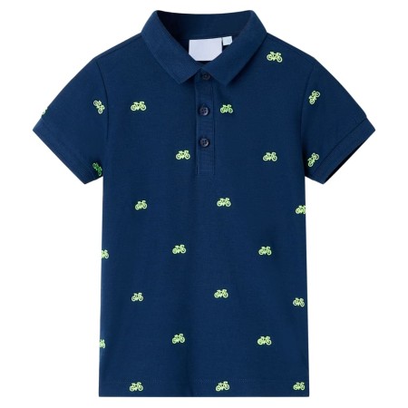 Polo infantil azul marino 116 de , Camisetas para niños - Ref: Foro24-12161, Precio: 10,76 €, Descuento: %