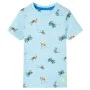 Hellblaues Melange 92 Kinder-T-Shirt von , Kinder-T-Shirts - Ref: Foro24-11884, Preis: 8,64 €, Rabatt: %