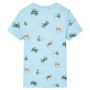 Camiseta infantil azul claro melange 92 de , Camisetas para niños - Ref: Foro24-11884, Precio: 8,74 €