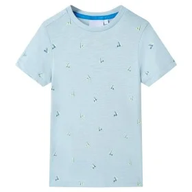 Hellblaues Kinder-T-Shirt 140 von , Kinder-T-Shirts - Ref: Foro24-11948, Preis: 10,96 €, Rabatt: %
