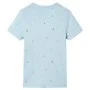Camiseta infantil azul claro 140 de , Camisetas para niños - Ref: Foro24-11948, Precio: 10,96 €, Descuento: %