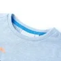 Camiseta infantil azul suave melange 128 by , Kids T-shirts - Ref: Foro24-12032, Price: 8,45 €, Discount: %