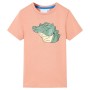 Camiseta infantil naranja claro 92 de , Camisetas para niños - Ref: Foro24-12079, Precio: 8,28 €, Descuento: %
