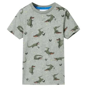 Kinder-T-Shirt hellkhaki melange 104 von , Kinder-T-Shirts - Ref: Foro24-12100, Preis: 8,64 €, Rabatt: %
