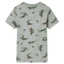 Kinder-T-Shirt hellkhaki melange 104 von , Kinder-T-Shirts - Ref: Foro24-12100, Preis: 8,74 €, Rabatt: %