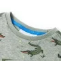 Camiseta infantil caqui claro melange 104 de , Camisetas para niños - Ref: Foro24-12100, Precio: 8,64 €, Descuento: %