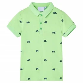 Neongrünes Kinder-Poloshirt 116 von , Kinder-T-Shirts - Ref: Foro24-12156, Preis: 10,65 €, Rabatt: %