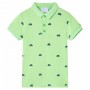 Neongrünes Kinder-Poloshirt 116 von , Kinder-T-Shirts - Ref: Foro24-12156, Preis: 10,76 €, Rabatt: %
