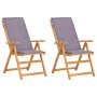 Liegende Gartenstühle, 2 Stück, massives Akazienholz, braun von vidaXL, Gartenstühle - Ref: Foro24-45936, Preis: 126,19 €, Ra...