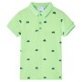 Neongrünes Kinder-Polo 92 von , Kinder-T-Shirts - Ref: Foro24-12154, Preis: 10,76 €, Rabatt: %