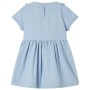 Kinderkleid mit weichen blauen Rüschen 104 von , Kinderkleider - Ref: Foro24-10905, Preis: 12,34 €, Rabatt: %