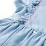 Kinderkleid mit weichen blauen Rüschen 104 von , Kinderkleider - Ref: Foro24-10905, Preis: 12,22 €, Rabatt: %