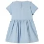Kinderkleid mit weichen blauen Rüschen 128 von , Kinderkleider - Ref: Foro24-10907, Preis: 12,22 €, Rabatt: %