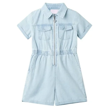 Soft blue children's short-sleeved jumpsuit 116 by , Children's clothes - Ref: Foro24-10911, Price: 13,56 €, Discount: %