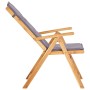 Reclining garden chairs 2 pcs solid acacia wood brown by vidaXL, Garden chairs - Ref: Foro24-45936, Price: 126,19 €, Discount: %