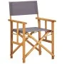 Sillas de director 2 unidades madera maciza de acacia de vidaXL, Sillas de jardín - Ref: Foro24-45947, Precio: 100,27 €, Desc...