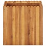 Arriate de madera maciza de acacia 50x50x50 cm de vidaXL, Maceteros y jardineras - Ref: Foro24-45927, Precio: 91,38 €, Descue...