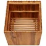 Arriate de madera maciza de acacia 50x50x50 cm de vidaXL, Maceteros y jardineras - Ref: Foro24-45927, Precio: 89,75 €, Descue...