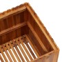 Arriate de madera maciza de acacia 50x50x50 cm de vidaXL, Maceteros y jardineras - Ref: Foro24-45927, Precio: 91,38 €, Descue...