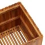 Arriate de madera maciza de acacia 50x50x50 cm de vidaXL, Maceteros y jardineras - Ref: Foro24-45927, Precio: 89,75 €, Descue...