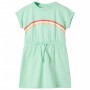 Vestido infantil con cordón verde chillón 128 de , Vestidos de niños - Ref: Foro24-10617, Precio: 11,28 €, Descuento: %