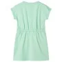Children's dress with bright green drawstring 128 by , Children's dresses - Ref: Foro24-10617, Price: 11,17 €, Discount: %