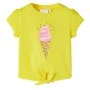 Gelbes Kinder-T-Shirt 128 von , Kinder-T-Shirts - Ref: Foro24-11247, Preis: 8,24 €, Rabatt: %