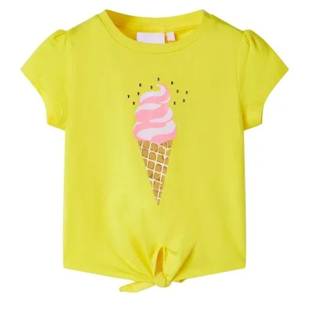 Camiseta infantil amarillo 104 de , Camisetas para niños - Ref: Foro24-11245, Precio: 8,24 €, Descuento: %