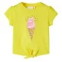 Camiseta infantil amarillo 104 de , Camisetas para niños - Ref: Foro24-11245, Precio: 8,24 €, Descuento: %