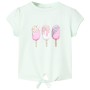 Camiseta infantil verde menta claro 92 de , Camisetas para niños - Ref: Foro24-10704, Precio: 8,60 €, Descuento: %