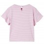 Camiseta infantil con mangas de volantes lila 116 de , Camisetas para niños - Ref: Foro24-11536, Precio: 8,54 €, Descuento: %