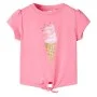 Camiseta infantil rosa brillante fluorescente 140 de , Camisetas para niños - Ref: Foro24-11253, Precio: 8,24 €, Descuento: %