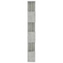 Betongraues Sperrholzregal 80x24x192cm von vidaXL, Bücherregale und Regale - Ref: Foro24-800094, Preis: 72,85 €, Rabatt: %