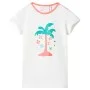 Camiseta infantil color crudo 140 de , Camisetas para niños - Ref: Foro24-11298, Precio: 8,12 €, Descuento: %