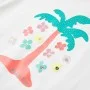 Camiseta infantil color crudo 140 de , Camisetas para niños - Ref: Foro24-11298, Precio: 8,12 €, Descuento: %