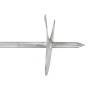 Bodenanker 4 Stück verzinktes Metall 10x60 cm von vidaXL, Spikes zur Verankerung im Boden - Ref: Foro24-145501, Preis: 35,13 ...