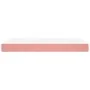 Pink velvet pocket spring mattress 120x190x20 cm by , Mattresses - Ref: Foro24-4007159, Price: 199,93 €, Discount: %