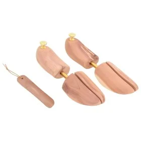 Shoe stretcher with shoe horn EU 44-45 solid cedar wood by , Shoe lasts and stretchers - Ref: Foro24-155243, Price: 33,67 €, ...