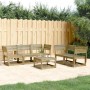 5-teilige Gartensofagarnitur aus imprägniertem Kiefernholz von , Gartensets - Ref: Foro24-3216999, Preis: 452,27 €, Rabatt: %